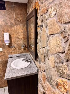 Koupelna v ubytování Azotea Suites & Apartments