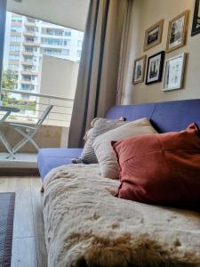 Posezení v ubytování Viña del Mar Departamento entero Estar Infinito