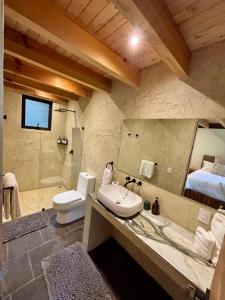 Ένα μπάνιο στο Pandurata Bed and Breakfast