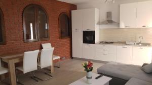 Kuchyňa alebo kuchynka v ubytovaní Apartments and room Suza