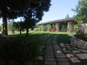 Zahrada ubytování Masseria SD di Manchisi