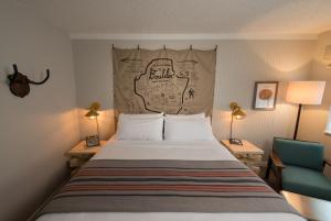 Letto o letti in una camera di Basecamp Boulder