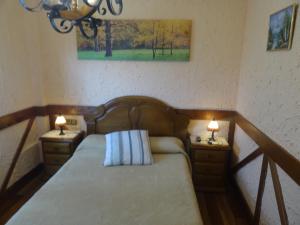 Postel nebo postele na pokoji v ubytování Casa Rural Arratzain