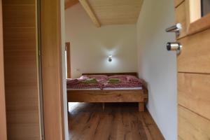Postel nebo postele na pokoji v ubytování B&B Hängebrigga