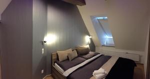 A bed or beds in a room at Apartment Luna