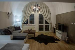 Posezení v ubytování Villa Grande - Apartmány