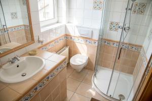 Koupelna v ubytování Villa Grande - Apartmány