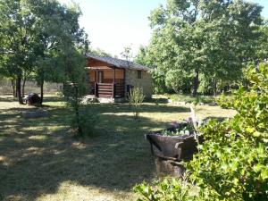 Zahrada ubytování Cabañas Vallecino