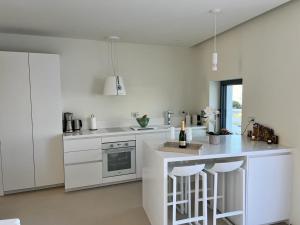 Η κουζίνα ή μικρή κουζίνα στο Zelos GuestHouse Milos