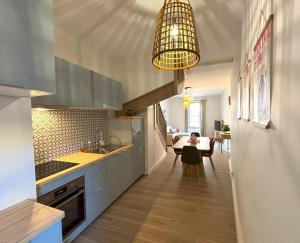 Η κουζίνα ή μικρή κουζίνα στο Appartement