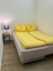 Ένα ή περισσότερα κρεβάτια σε δωμάτιο στο Apartment Sofia Nähe Redbull Ring