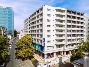 Budova, kde se aparthotel nachází