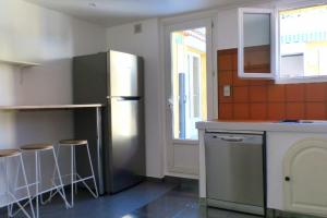 Køkken eller tekøkken på Haven of peace with pool facing the sea