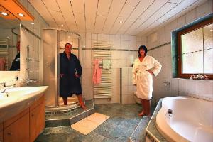 Koupelna v ubytování Panoramablick Ferienwohnung Schiestl + 6 fotografií