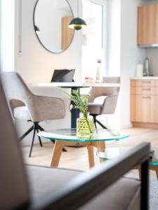 Ruang duduk di Apartment "OSTERNBURG" +5 gambar
