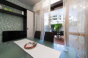 Ruang duduk di Domus al Parco Guest House
