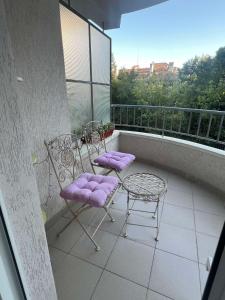 Balkón nebo terasa v ubytování Sofia Elegance