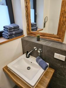 Ένα μπάνιο στο Hey Spreewald Ferienapartments +40 φωτογραφίες