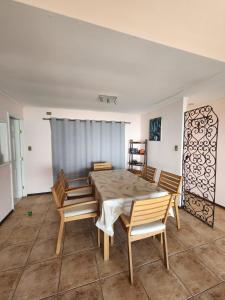 Χώρος καθιστικού στο Casa Lago Rapel