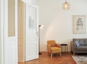 Posezení v ubytování HeyMi Apartments Stolberggasse