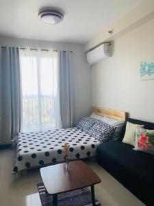 Postel nebo postele na pokoji v ubytování Addy's Cabana Seaview