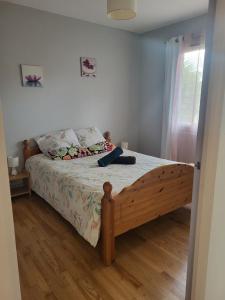 Postel nebo postele na pokoji v ubytování La petite Landaise