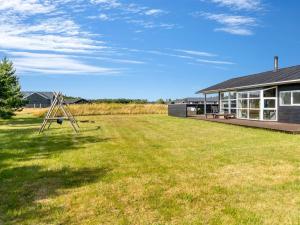 Bygningen som feriehuset ligger i