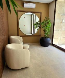 Χώρος καθιστικού στο Appartement S1 Luxueux