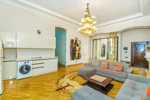 Χώρος καθιστικού στο City Center Apartments