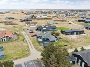 an aerial view of a small village with houses at Holiday Home Dolores - 200m from the sea by Interhome in Torsted