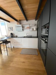 Η κουζίνα ή μικρή κουζίνα στο Maison Carnac plage