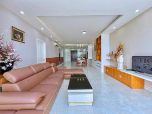 Χώρος καθιστικού στο Nice Apartment in Vũng Tàu building Oasky +97 φωτογραφίες