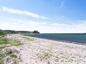 a sandy beach with the ocean in the background at Holiday Home Fokke - 450m from the sea by Interhome in Aabenraa