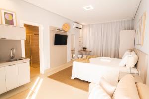 Μια τηλεόραση ή/και κέντρο ψυχαγωγίας στο Pousada Béni