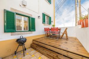 Balkoni atau teres di GuestReady - Romantic nook in Adraga