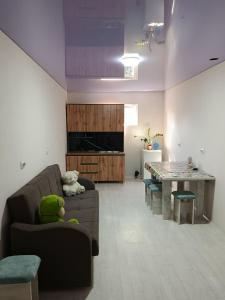 Η κουζίνα ή μικρή κουζίνα στο Guest House "Asia"