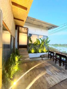 Balkoni atau teres di MMT Homestay