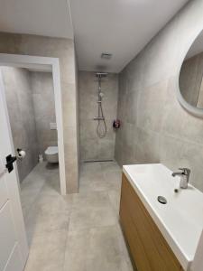 Ένα μπάνιο στο BB Central Apartment with pool and garden +8 φωτογραφίες