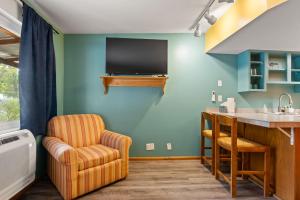 Μια τηλεόραση ή/και κέντρο ψυχαγωγίας στο Near Downtown Adventure Nest - Rose Tree 4