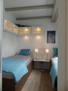 Кровать или кровати в номере Torhaus