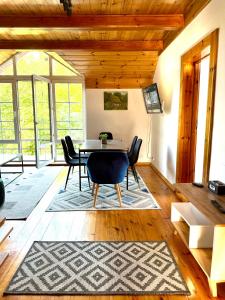 Χώρος καθιστικού στο Dom wakacyjny Zwierzyniec