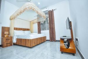 Postel nebo postele na pokoji v ubytování Irenka Residence + 26 fotografií