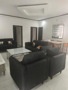 Khu vực ghế ngồi tại Résidence meuble