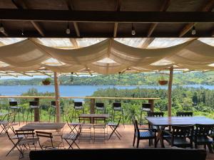 Příroda nedaleko luxury tent