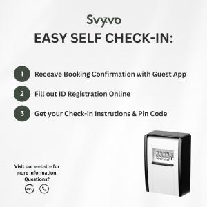 ein Self-Check-in-Automat zum Self-Check-in in der Unterkunft Svyvo Apartments Brühl - Parking Kitchen Balcony in Brühl