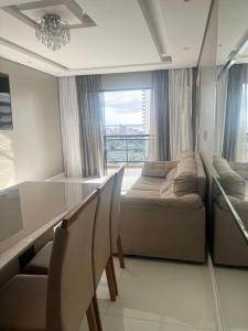 Posezení v ubytování Apartamento Premium COP 30 andar Alto- Melhor localização de Belém com Vista da Baía do Guajará + 25 fotografií