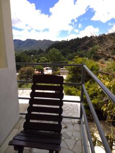 Hostal De María في سان كريستوبال دي لاس كازاس: منظر من شرفة المنزل