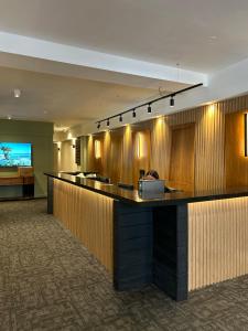 Ο χώρος του λόμπι ή της ρεσεψιόν στο Hotel Balfers