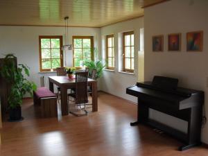 Χώρος καθιστικού στο Holiday apartment Auf dem Sohlberg