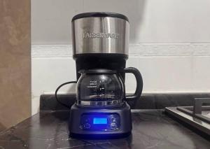 Příslušenství pro přípravu čaje a kávy v ubytování Casa Plaza de Toros